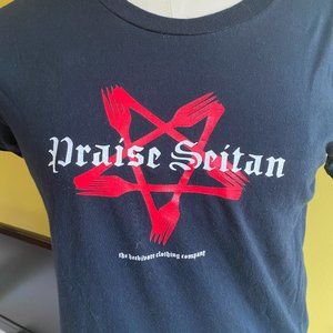 Praise Seitan Vegan Vegetarian Herbivore Tee